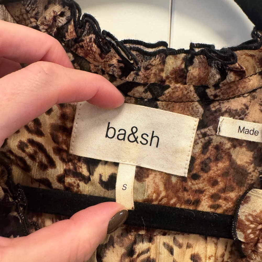 ba&sh Snake Print Dress - Picture 5 of 5